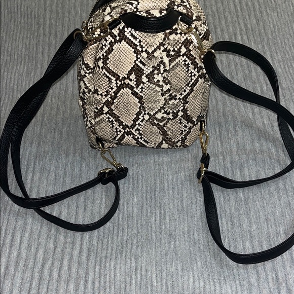 Snakeskin Pattern Women's mini Backpack - Picture 2 of 3